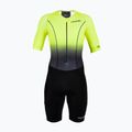 Kombinezon triathlonowy męski HUUB Commit Long Course Suit black/fluo yellow