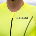 Kombinezon triathlonowy męski HUUB Commit Long Course Suit black/fluo yellow 12