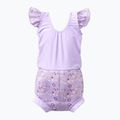 Strój kąpielowy jednoczęściowy dziecięcy z pieluszką Splash About Happy Nappy lilac spring 2