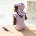 Strój kąpielowy jednoczęściowy dziecięcy z pieluszką Splash About Happy Nappy lilac spring 7