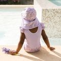 Strój kąpielowy jednoczęściowy dziecięcy z pieluszką Splash About Happy Nappy lilac spring 8
