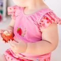 Strój kąpielowy jednoczęściowy dziecięcy z pieluszką Splash About Happy Nappy strawberry field 7