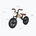Rowerek biegowy Qplay Feduro beige 2