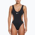 Strój pływacki jednoczęściowy damski Nike Wild Cutout black 4
