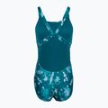 Strój pływacki jednoczęściowy damski Nike Hydrastrong Multi Print Fastback mineral teal 2