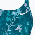 Strój pływacki jednoczęściowy damski Nike Hydrastrong Multi Print Fastback mineral teal 3