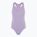 Strój pływacki jednoczęściowy dziecięcy Nike Essential Racerback lilac bloom