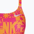 Strój pływacki jednoczęściowy damski Nike Hydrastrong Multi Print Fastback total orange 3