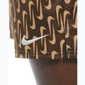 Szorty kąpielowe męskie Nike Swoosh Link 5" Volley cacao wow 6