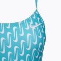 Strój pływacki jednoczęściowy damski Nike Hydrastrong Multi Print Cutout blue 3