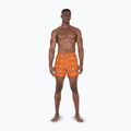 Szorty kąpielowe męskie Nike Multi Print 5" Volley orange blaze 2