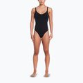 Strój pływacki jednoczęściowy damski Nike Essential V-Neck black 2