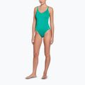 Strój pływacki jednoczęściowy damski Nike Essential V-Neck stadium green 2