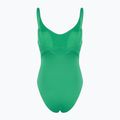 Strój pływacki jednoczęściowy damski Nike Essential V-Neck stadium green 2
