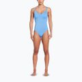 Strój pływacki jednoczęściowy damski Nike Essential V-Neck university blue 2