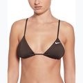 Góra od stroju pływackiego Nike Essential Triangle Bikini baroque brown