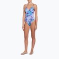 Strój pływacki jednoczęściowy damski Nike Floral Blur V-Neck hydrangeas 2