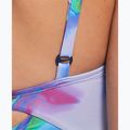Strój pływacki jednoczęściowy damski Nike Floral Blur V-Neck hydrangeas 5