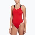 Strój pływacki jednoczęściowy damski Nike Hydralock Fusion university red