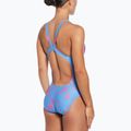Strój pływacki jednoczęściowy damski Nike Hydrastrong Fastback university blue 3