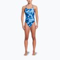 Strój pływacki jednoczęściowy damski Nike Hydrastrong Cutout blue 2