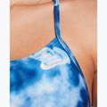 Strój pływacki jednoczęściowy damski Nike Hydrastrong Cutout blue 4