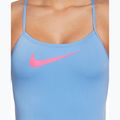 Strój pływacki jednoczęściowy damski Nike Hydrastrong Adjustable Crossback university blue 4