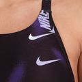 Strój pływacki jednoczęściowy damski Nike Hydrastrong Fastback purple 4
