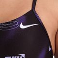Strój pływacki jednoczęściowy damski Nike Hydrastrong Cutout purple 4