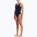 Strój pływacki jednoczęściowy damski Nike Hydrastrong Logo Graphic Fastback midnight navy 2
