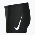 Bokserki pływackie dziecięce Nike Logo Graphic Square Leg black 3