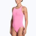 Strój pływacki jednoczęściowy damski Nike Hydrastrong Solid pink glow