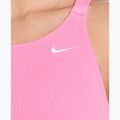 Strój pływacki jednoczęściowy damski Nike Hydrastrong Solid pink glow 4