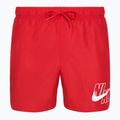 Szorty kąpielowe męskie Nike Logo Lap 5" Volley university red