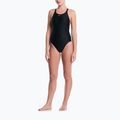Strój pływacki jednoczęściowy damski Nike Logo Tape Fastback black 2