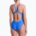 Strój pływacki jednoczęściowy damski Nike Logo Tape Fastback blue crystal 3