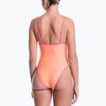 Strój pływacki jednoczęściowy damski Nike Ocean Bound Ripple Texture Square Neck pink glow 3