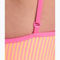 Strój pływacki jednoczęściowy damski Nike Ocean Bound Ripple Texture Square Neck pink glow 4