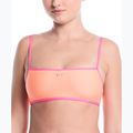 Góra od stroju pływackiego Nike Ripple Texture Bralette Classic Bikini pink glow