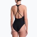 Strój pływacki jednoczęściowy damski Nike Hydralock Luxe Sail Boat V-Neck black 3
