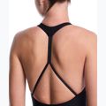 Strój pływacki jednoczęściowy damski Nike Hydralock Luxe Sail Boat V-Neck black 4