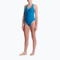 Strój pływacki jednoczęściowy damski Nike Hydralock Luxe Sail Boat V-Neck green abyss 2