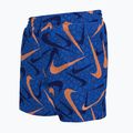 Szorty kąpielowe dziecięce Nike Breaker Pebble 4" Volley ble crystal