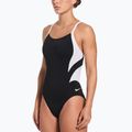 Strój pływacki jednoczęściowy damski Nike Hydrastrong Fly black/white