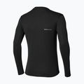 Longsleeve do biegania męski Mizuno Tech Thermal Charge Breath Thermo Long Sleeve Tee black 2