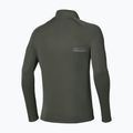 Longsleeve do biegania męski Mizuno Active Dryaeroflow Hybrid Long Sleeve Top Forest Night 2