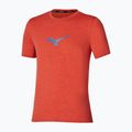 Koszulka do biegania męska Mizuno Core Runbird Short Sleeve Tee orange