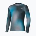 Longsleeve do biegania męski Mizuno Core Graphic Long Sleeve Tee dark slate