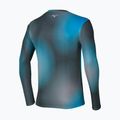 Longsleeve do biegania męski Mizuno Core Graphic Long Sleeve Tee dark slate 2