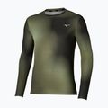 Longsleeve do biegania męski Mizuno Core Graphic Long Sleeve Tee Forest Night